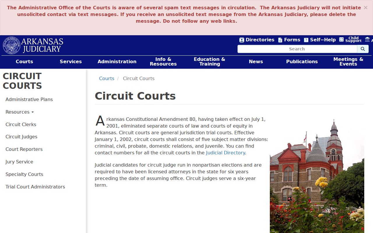 Franklin County court docket Circuit Court jurisdiction overview
